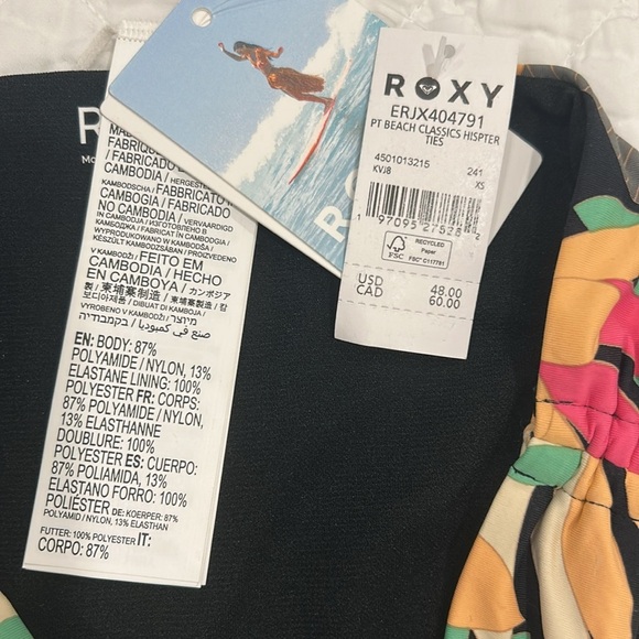 ROXY Pt Beach Classics Bikini - Picture 13 of 16